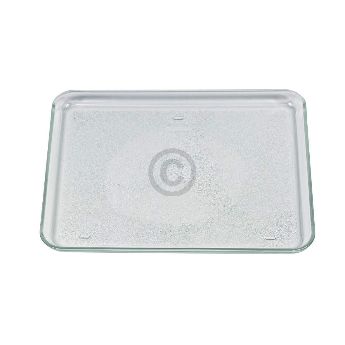 Glasschale GAGGENAU 00672497 rechteckig 341x266x23mm für Mikrowelle mit Grill