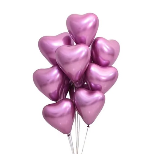 12inch Heart Latex Balloons 10pk Wedding Valentines Birthday Proposal Decoration - Picture 30 of 41
