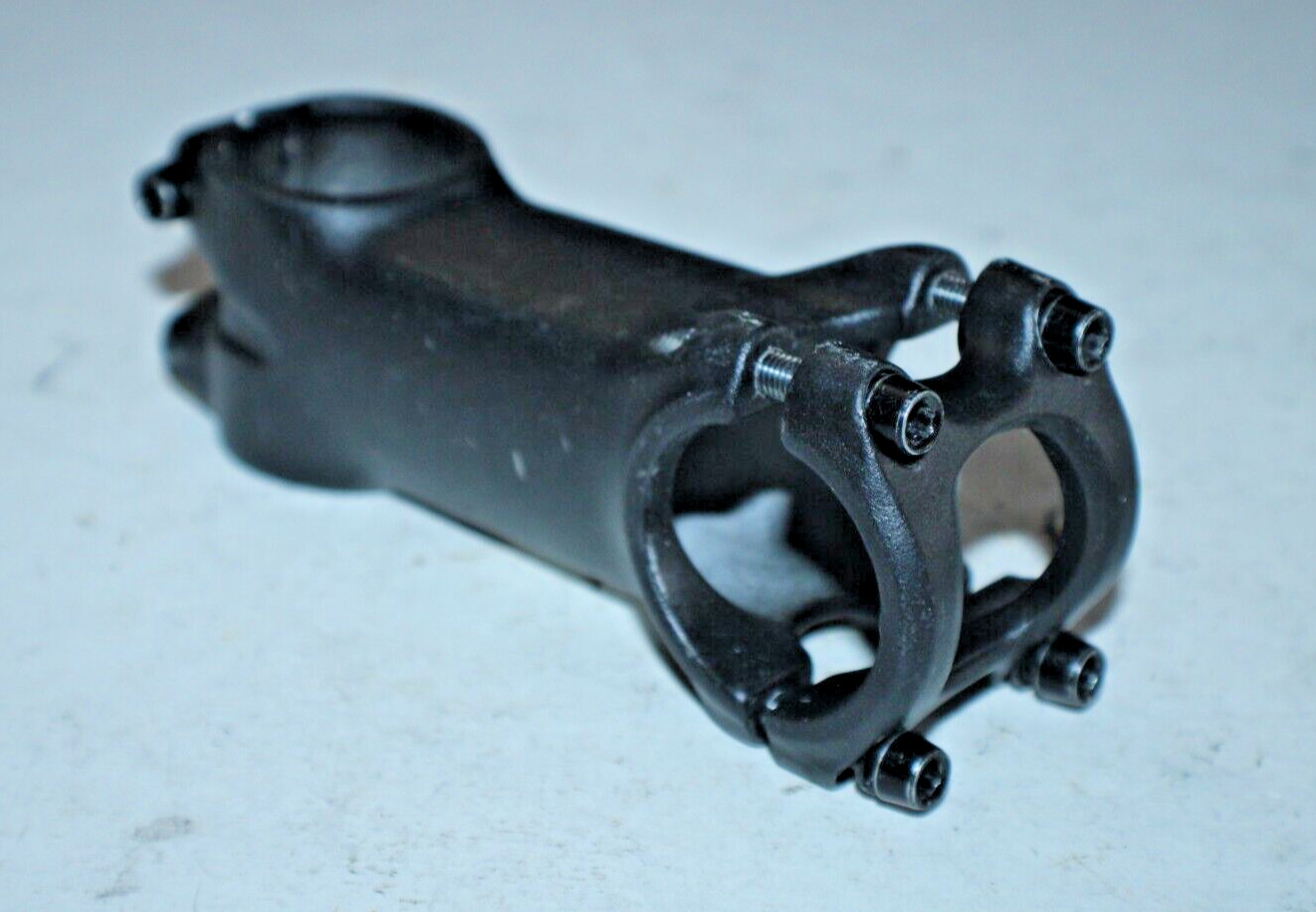 (Used) MTB Stem 1 1/8" Threadless 90mm 7º Rise 31.8mm Black Gravel Fast USA Shipping :) (82.99 USD)