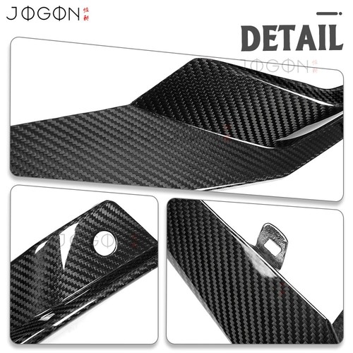 Carbono para C8 Corvette Z06 23+ Reemplazar parachoques delantero canards laterales divisores aletas - Imagen 9 de 12