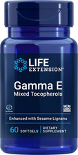 Gamma E Mixed Tocopherols, 60 softgels