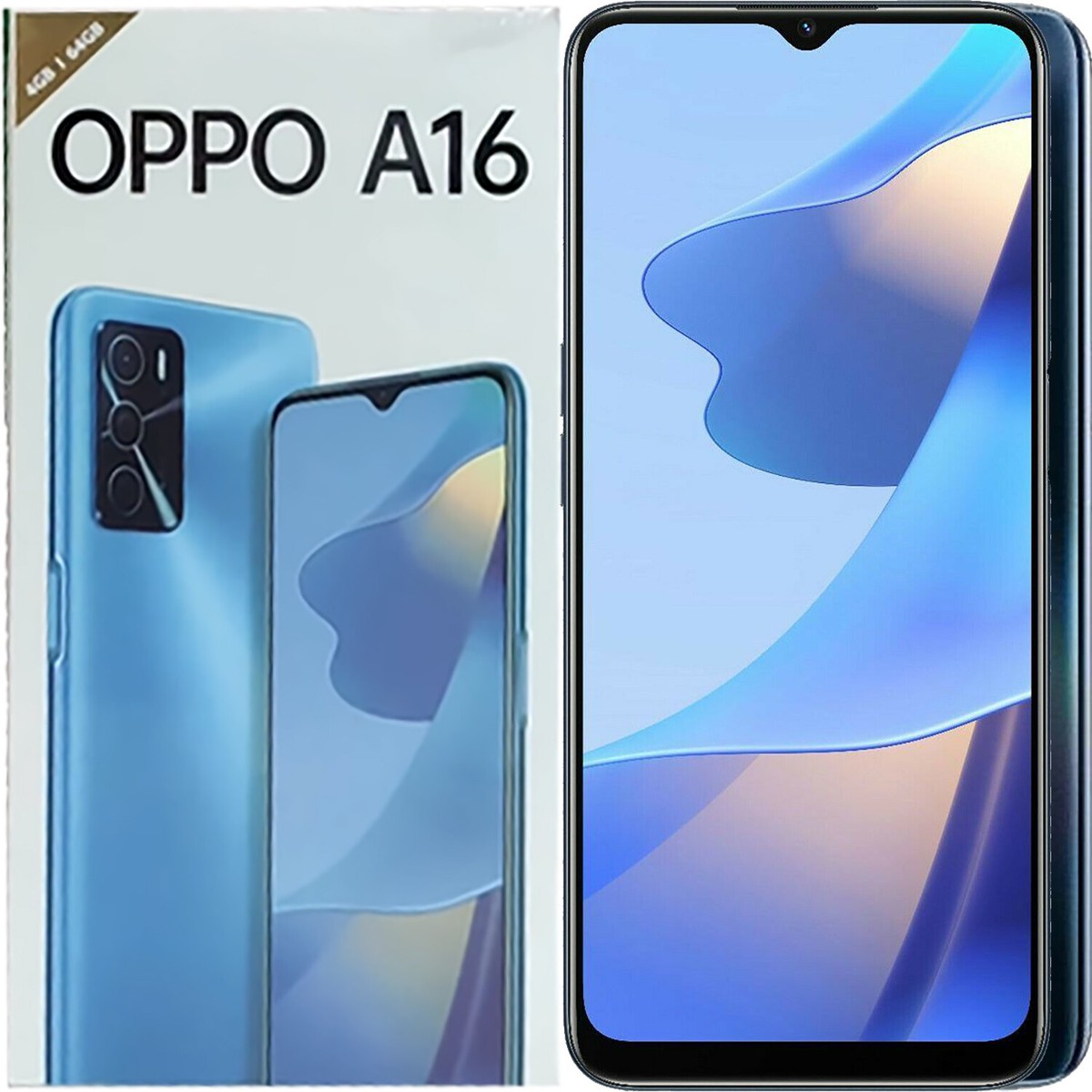 BNIB Oppo A16 4G/LTE Crystal Black 32GB + 3GB Dual-SIM