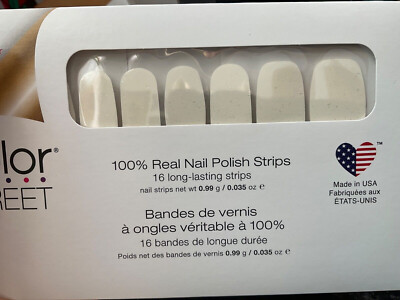 Color Street Nail Polish Strips~ STATIC BLISS~February Color Play Box ~Prism FX
