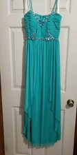 Long Formal Jodi Kristopher Cocktail/wedding/ Dress Junior's Size 9