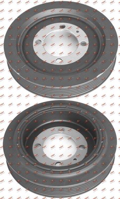 AUTOKIT 03.90211 Riemenscheibe Kurbelwelle für OPEL Corsa D Schrägheck (S07)