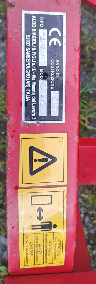 Pflug 2 Scharen mit Laufrad - 3 Punkt-Anbau KAT I - mind 25 PS - 135 cm breit - Bild 3 von 4