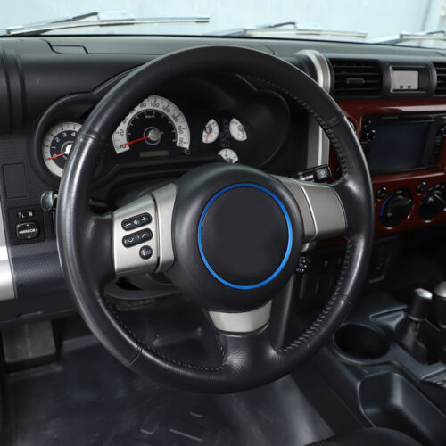 Blue Alloy Steering Wheel Center Cover Trim Ring Für Toyota FJ Cruiser 2007-2021 - Bild 8 von 21