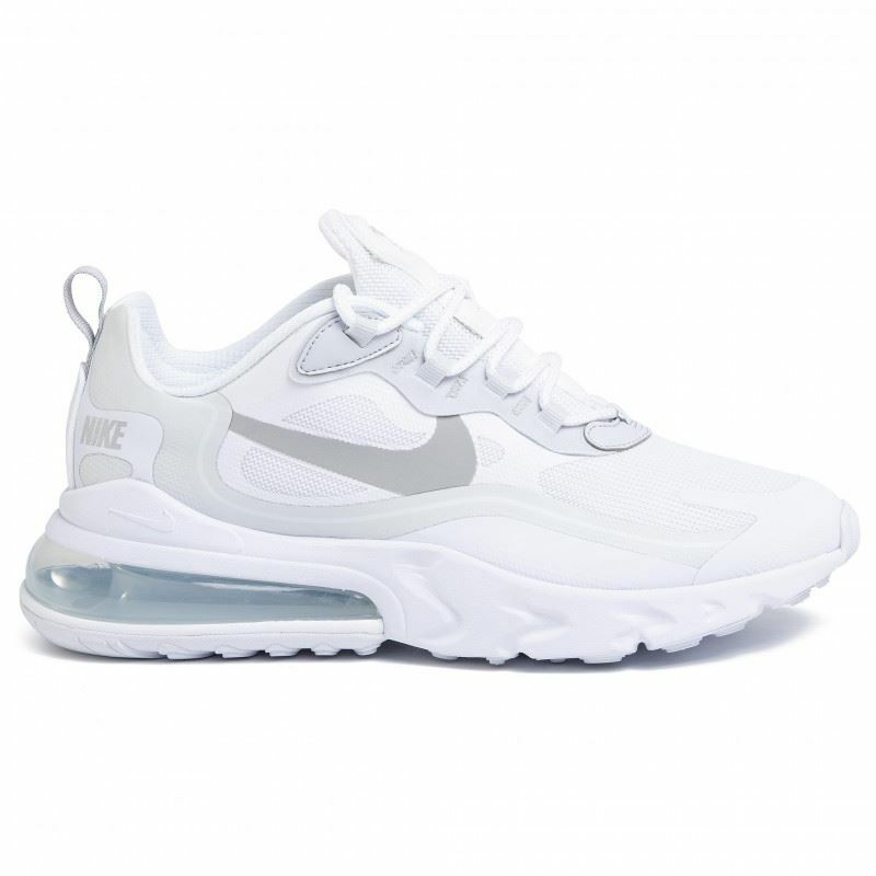 grey nike air max 270 react