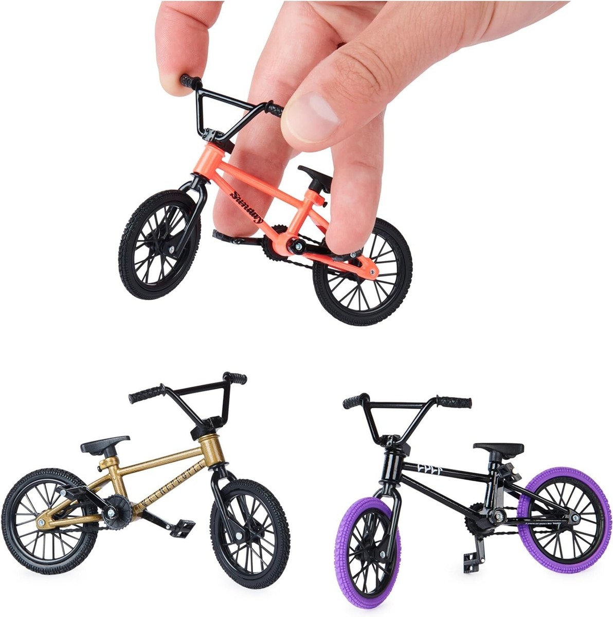 Finger Bmx Mini BMX Bike Set With 32 Accessories 1:8 Scale