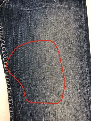 BKE Denim Women's Wendi Stretch Jeans, Blue, 28X33.5 - Picture 4 of 5