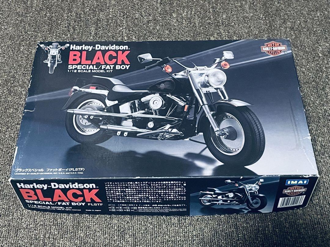 Harley-Davidson Fat Boy Black Special 1/12 Plastic Model | eBay Harley-Davidson Fat Boy Black Special 1/12 Plastic Model | eBay