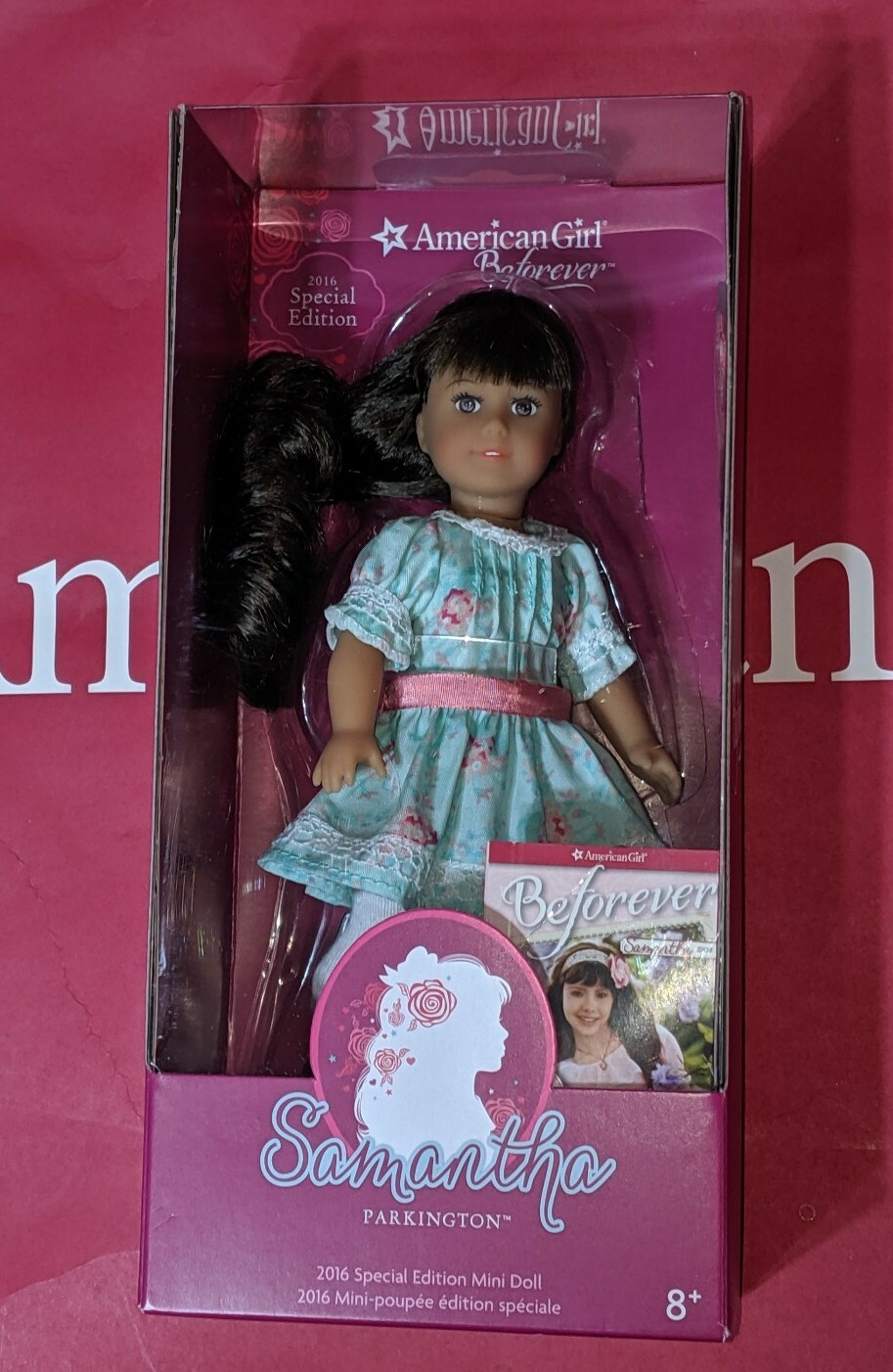 american girl mini doll stand