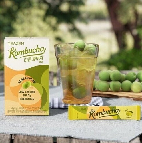 Teazen Kombucha Korean Plum 5g x 50ea Prebiotics Tea Slimming Tea K-Food - Picture 2 of 2