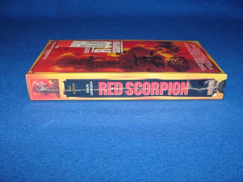 VHS Tape Red Scorpion (1989) Vestron Pictures Dolph Lundgren 1993 Starmaker Ente - Imagen 3 de 23