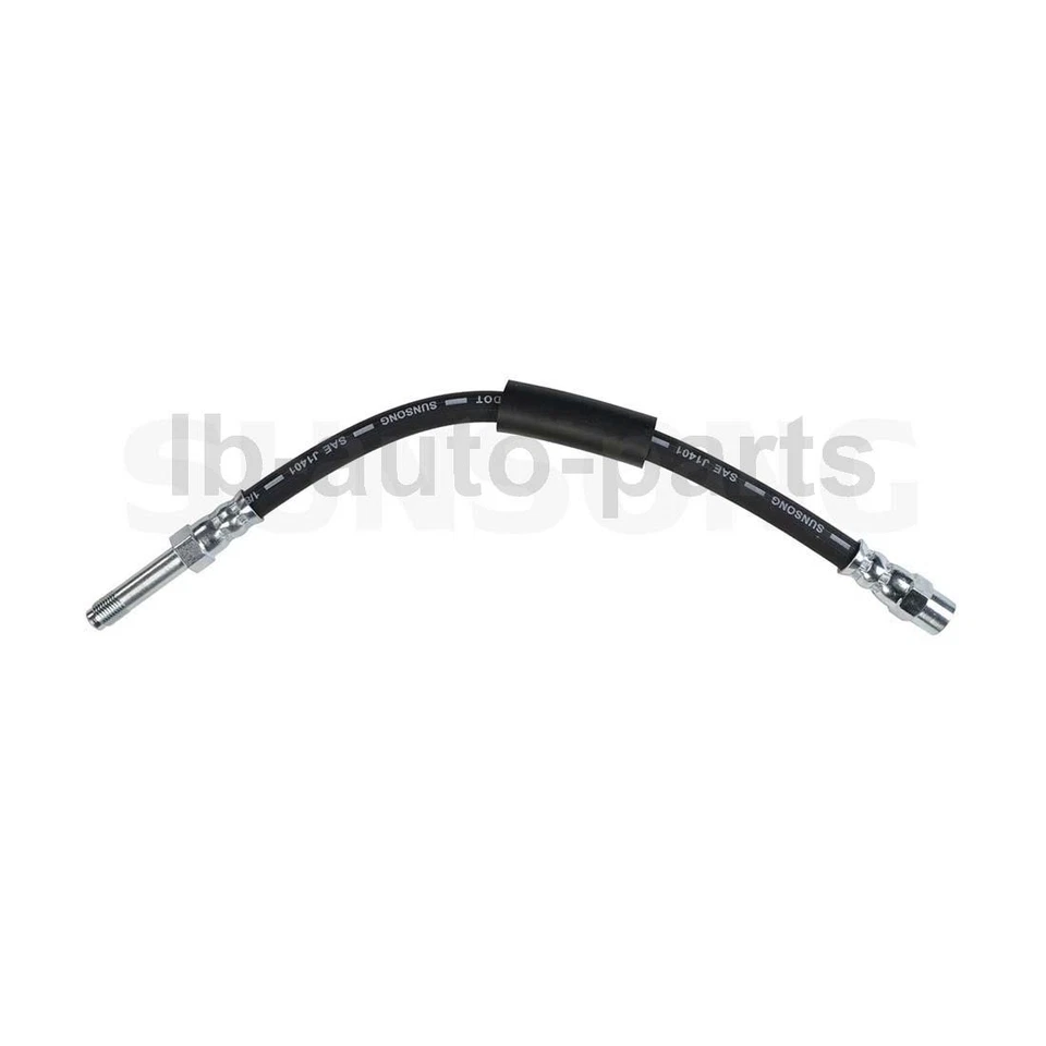 4X Manguera de línea de freno delantero trasero Sunsong para BMW 528i 2011 2012 2013 2014 2015 Foto 4 de 4