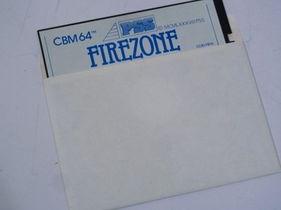 FIREZONE COMMODORE C 64 128 DISK VINTAGE GAME SPIEL