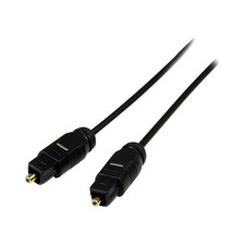 Startech THINTOS15 15FT THIN TOSLINK OPTICAL DIGITAL AUDIO SPDIF CABLE