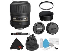 Nikon Micro NIKKOR 85mm f/3.5 DX G SWM AF-S VR IF M/A ED Lens for