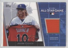 2017 Topps Update All-Star Stitches Justin Turner #ASR-JT 0f8