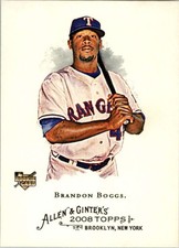 2008 Topps Allen and Ginter #346 Brandon Boggs RC - Rookie Card SP - Sh ID:70009. rookie card picture