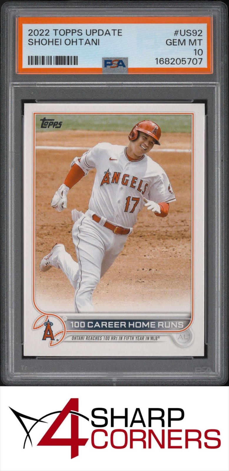 2022 TOPPS UPDATE #US92 SHOHEI OHTANI ANGELS PSA 10 | eBay