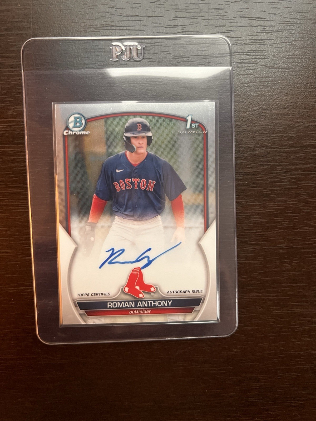 2023 Bowman - Chrome Prospect Autographs Roman Anthony #CPA-RA (AU, RC)