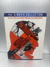 Mission: Impossible 5 Movie Collection Blu-ray, 2008 5-Disc Set - VERY GOOD