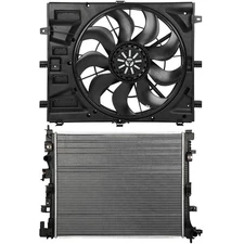 Electric Engine Radiator Cooling Fan Kit For Chevrolet Equinox 2018 2019 1.5L l4