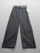 All in Motion Women Wide Leg Pants Black Polyester Size M