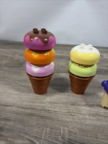 Lego Duplo 10574 Creative Ice Cream Parts Dessert Popsicle Treats