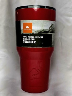 Ozark Trail Red 30 Oz Tumbler Vacuum Insulated Stainless Steel NEW