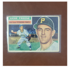 1956 Topps MLB Trading Card - Gene Freese #46 Pirates 