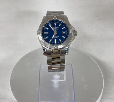 Breitling Avenger Automatic 43 A17318 Blue Mens Watch Excellent