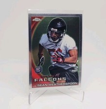 SEAN WEATHERSPOON 2010 Topps Chrome Rookie #171 base FALCONS MISSOURI 