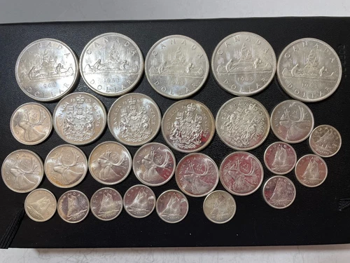 Canada 80% Silver Bullion Coins $10.00 face Value