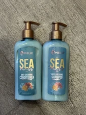 MIELLE Sea Moss Anti-Shedding Shampoo & Conditioner Set, 8 oz