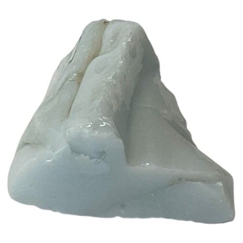 Milk Glass Art Glass Cullet Slag Glass #5L154 - Picture 5 of 7