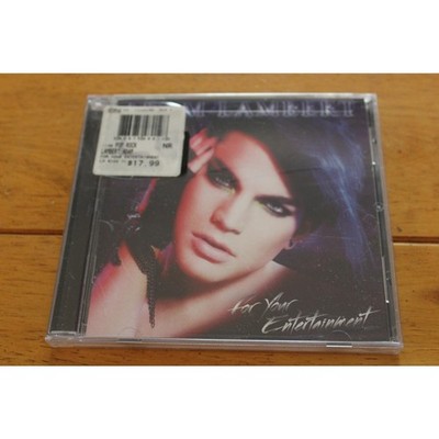 Adam Lambert CD For Your Entertainment 2009 Pop Rock RCA 19 Tracks Glam New