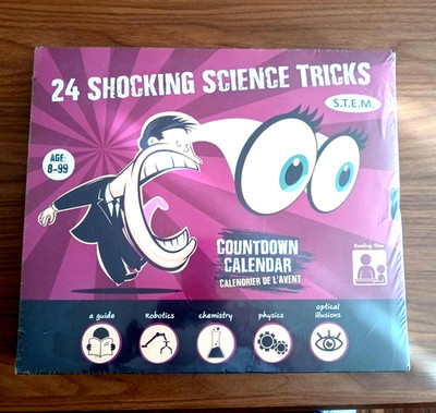 Shocking Science Tricks Advent Calendar ''Special'' French Wording on box