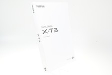 Fuji Fujifilm X-T3 Genuine Camera Instruction Manual / Guide In English G977