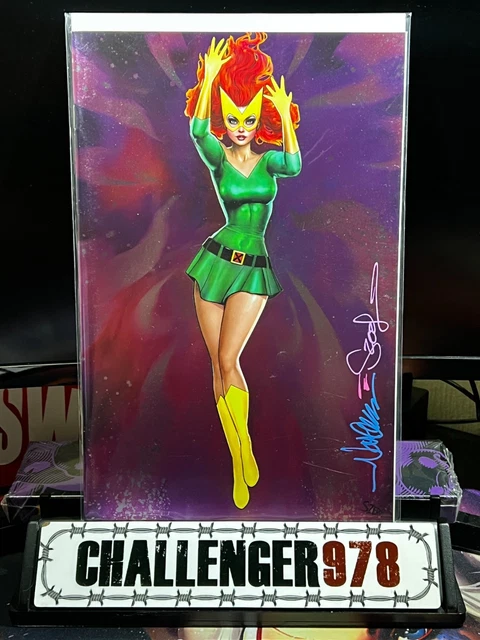 PHOENIX #1 SZERDY SIGNED FOIL VIRGIN w/ COA - Original Suit - MARVEL GIRL