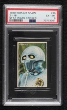 1980 Star Wars The Empire Strikes Back Stickers 2-1B Medical Droid #36 PSA 6 2k3