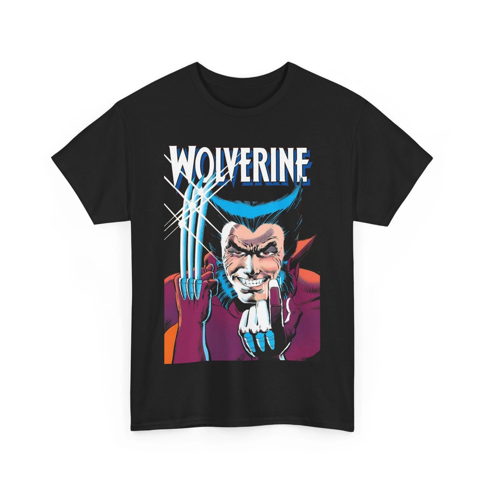 Wolverine T-Shirt - Frank Miller 1982 Cover Art - Marvel Comics - X-Men, Logan