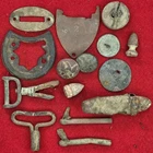EXCAVATED CIVIL WAR RELIC GROUPING LOT FROM GRAND ECORE