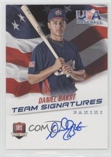 2015 Panini USA Baseball Blue Ink 272/499 Daniel Bakst #18U-DB Auto 3lz