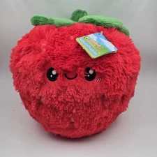 Squishable Comfort Food Mini Strawberry 9” Plush Stuffed Toy Fruit NWT