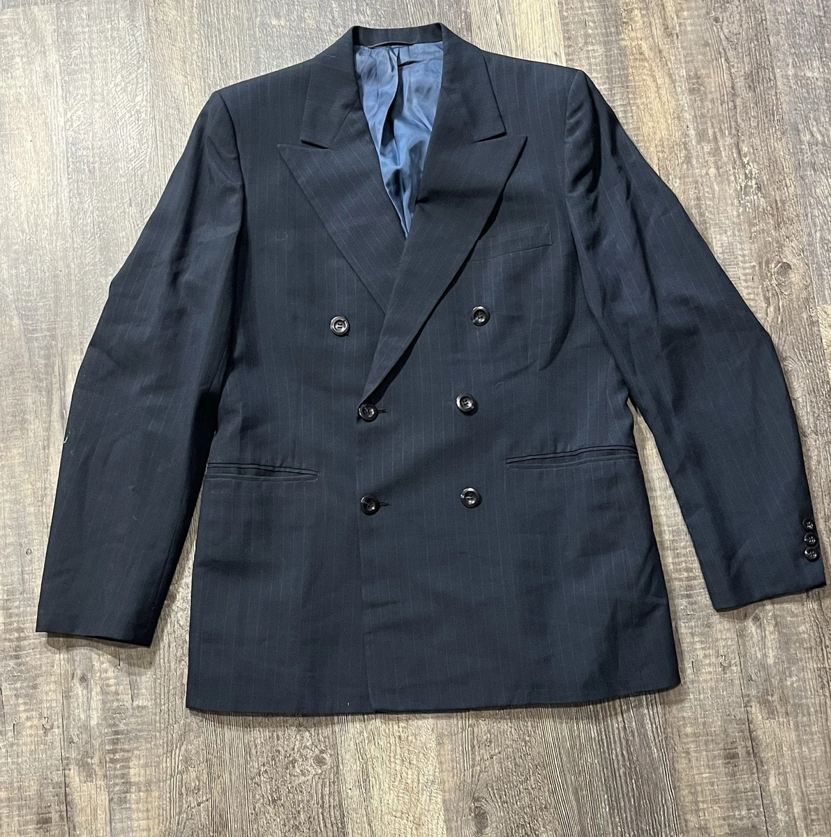 Vintage Double Breasted Suit In Men's Vintage Suit Jackets
