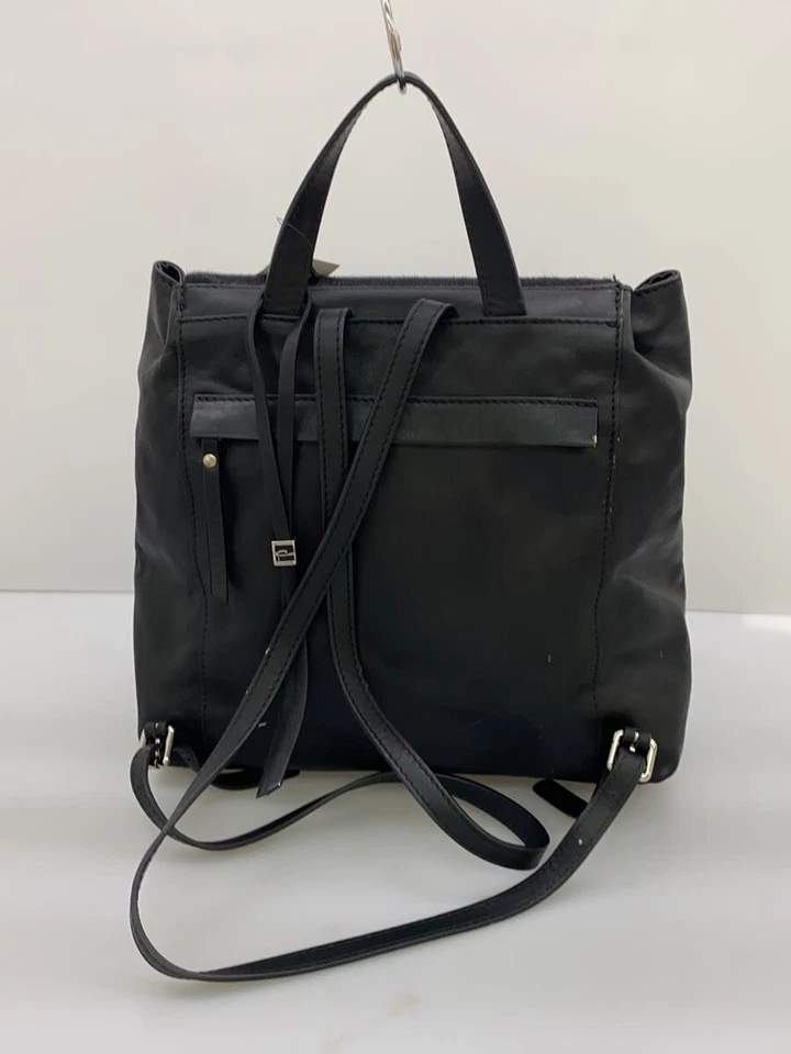 GIANNI CHIARINI Mochila Cuero Negro Foto 3 de 4