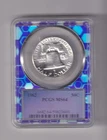 1962 FRANKLIN SILVER HALF DOLLAR $.50 PCGS GRADED MS64 TRADER BEA SLAB