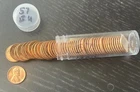 1957-P UNC BU Lincoln Wheat Cent Roll RB